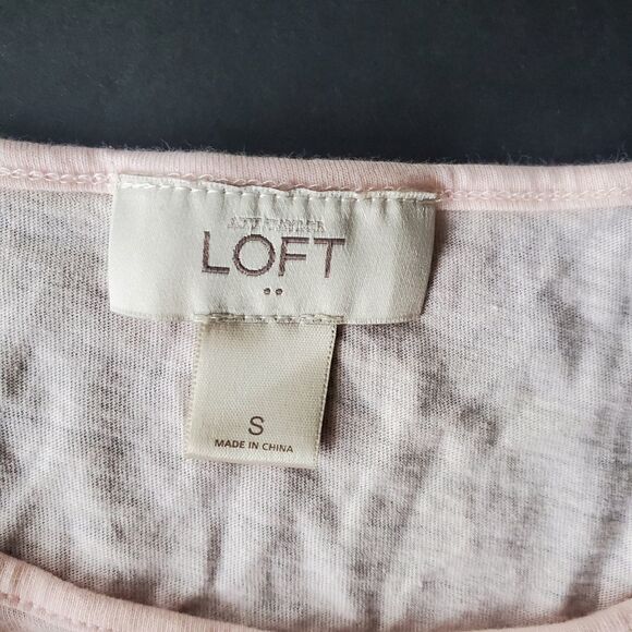 Loft Pink Lightweight Blouse - Picture 2 of 8